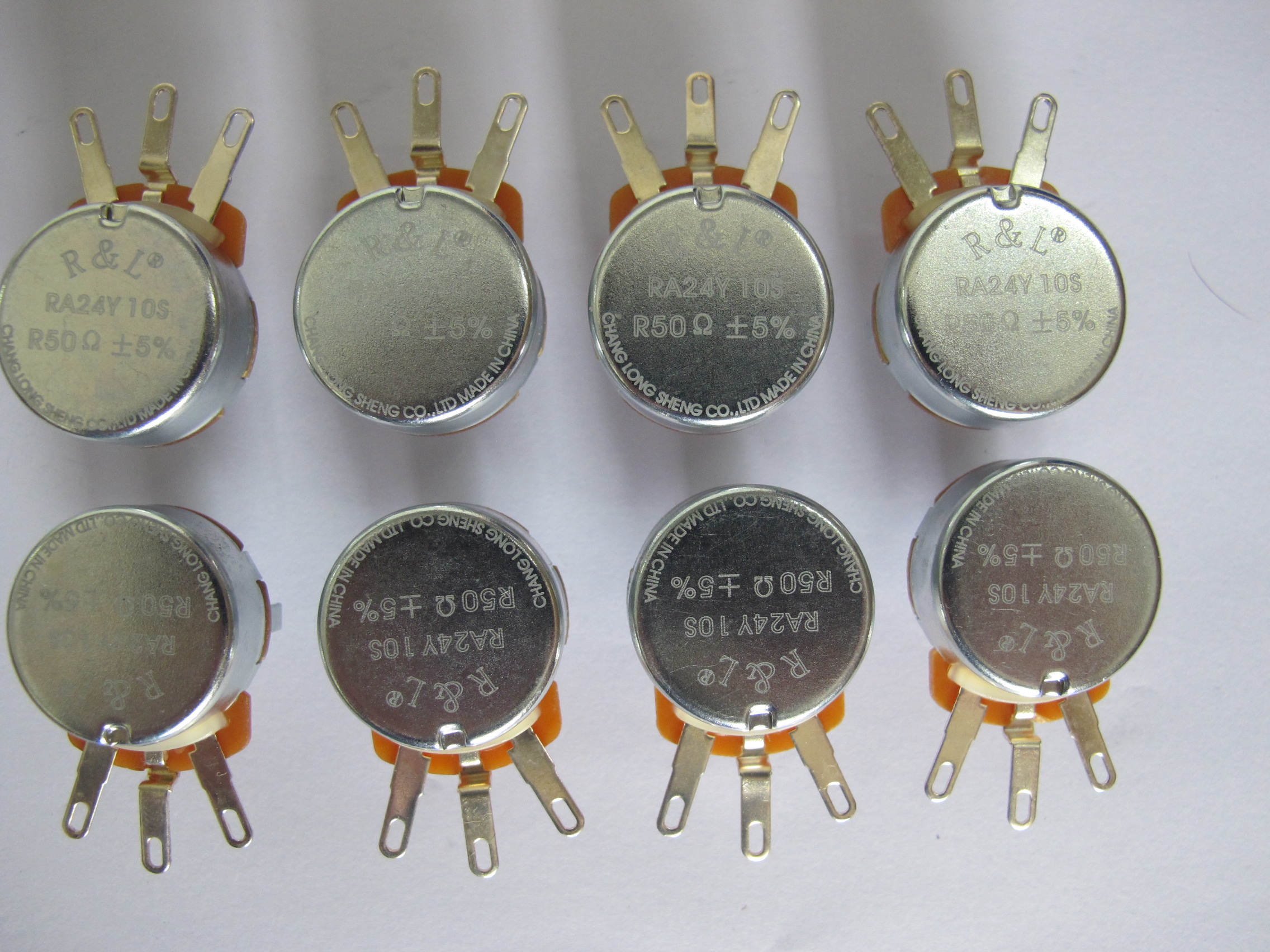 功率電位器RA24Y-15S-50Ω