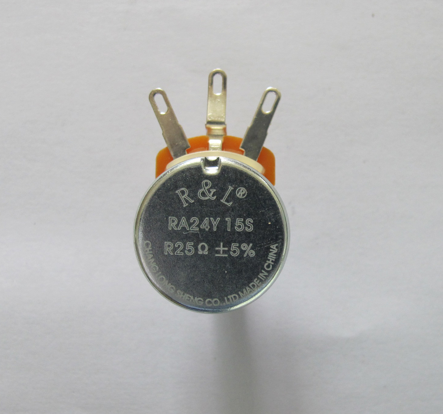 單圈電位器RA24Y-15SQ-25Ω