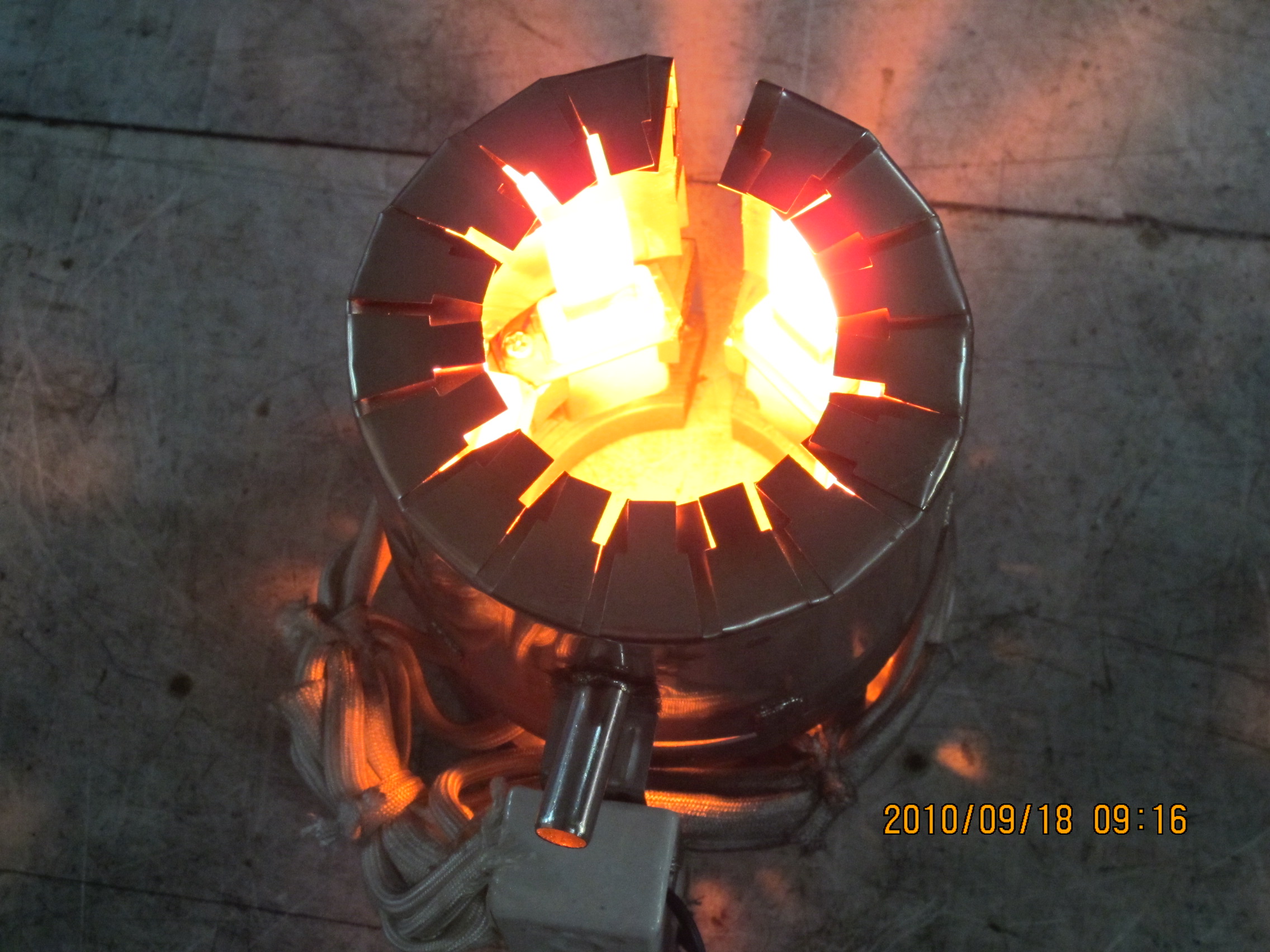 850-900度高溫加熱圈